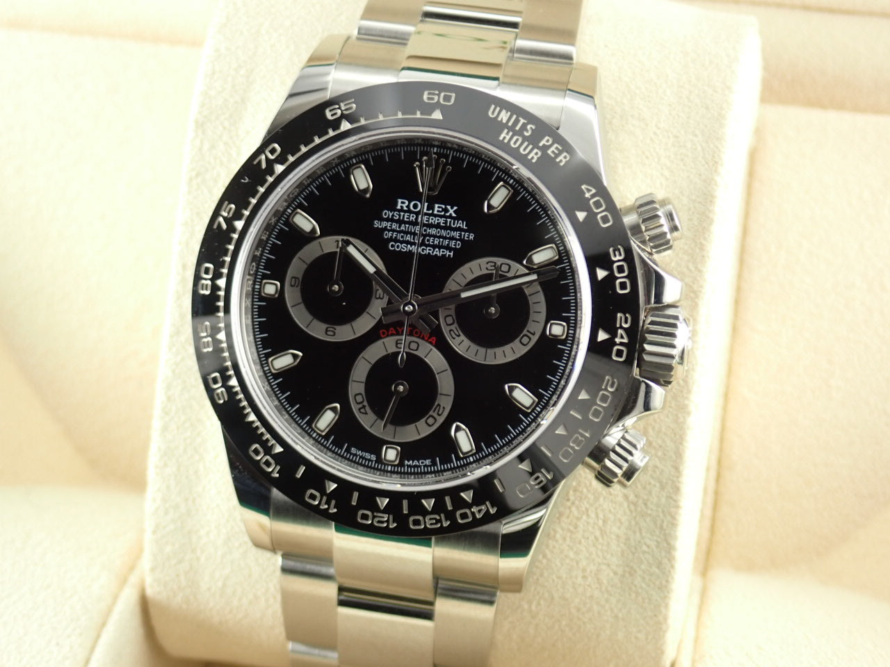 Rolex Daytona Black Dial &lt;Warranty, Box, etc.&gt;