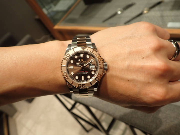 ロレックス ヨットマスター Ref.116621 チョコレートブラウン文字盤 中古 yacht-master-65