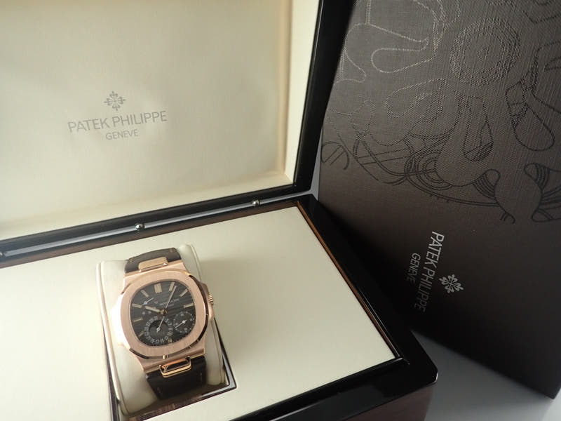 パテックフィリップ ノーチラス Ref.5712R-001 ブラックブラウン文字盤 中古 nautilus-115