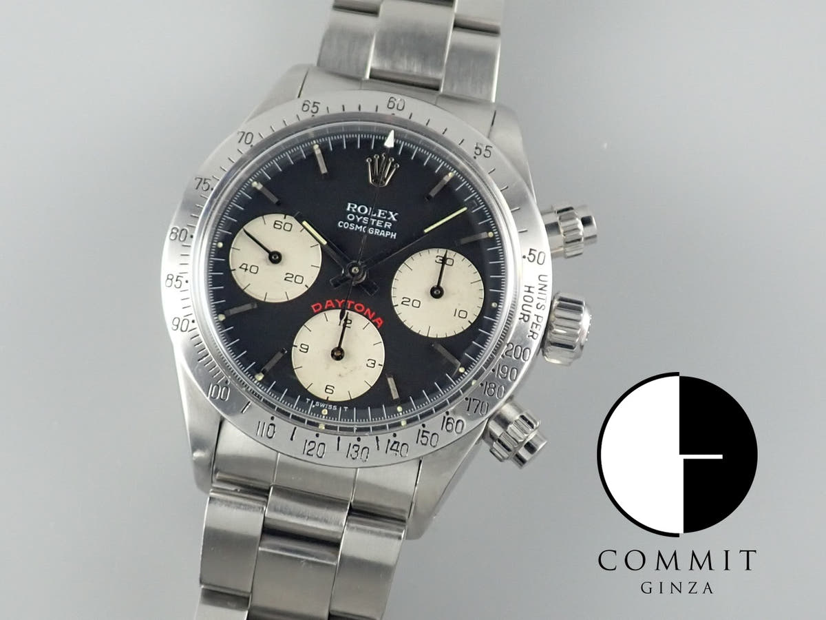 ロレックス デイトナ Ref.6265 ブラック文字盤 中古 daytona-654