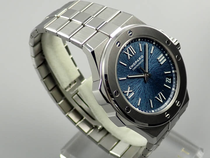 ショパール アルパインイーグル Ref.298600-3001 ブルー文字盤 中古 alpine-eagle-3