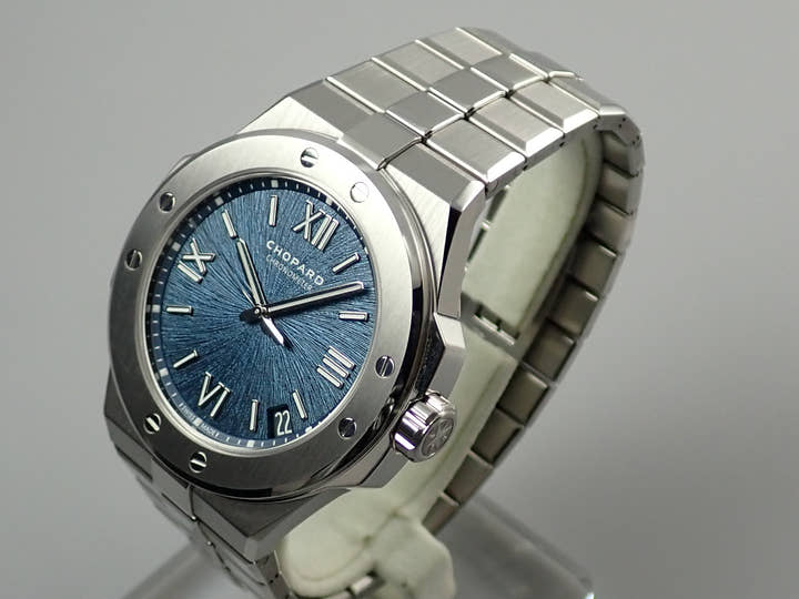 ショパール アルパインイーグル Ref.298600-3001 ブルー文字盤 中古 alpine-eagle-3