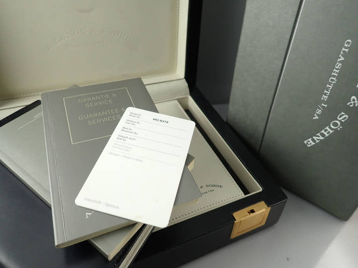 A.ランゲ＆ゾーネ ダトグラフ Ref.403.035 ブラック文字盤 中古 datograph-9