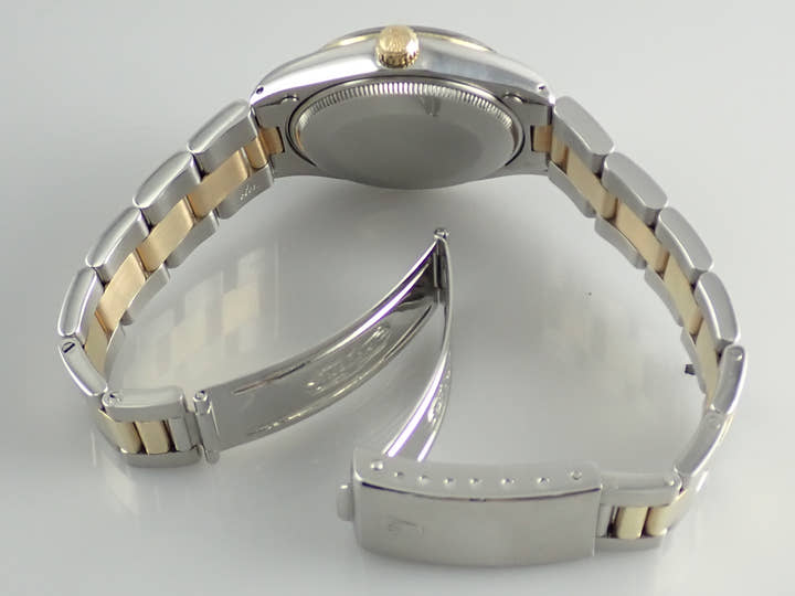 ロレックス エアキング Ref.5501 シルバー文字盤 中古 airking-41