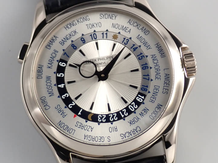 パテックフィリップ ワールドタイム Ref.5130G-001 シルバー文字盤 中古 worldtime-35
