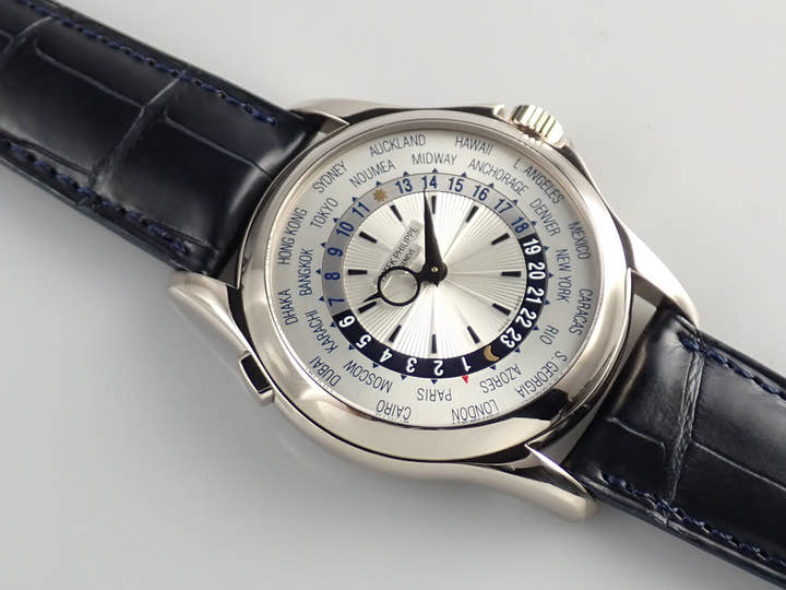パテックフィリップ ワールドタイム Ref.5130G-001 シルバー文字盤 中古 worldtime-35