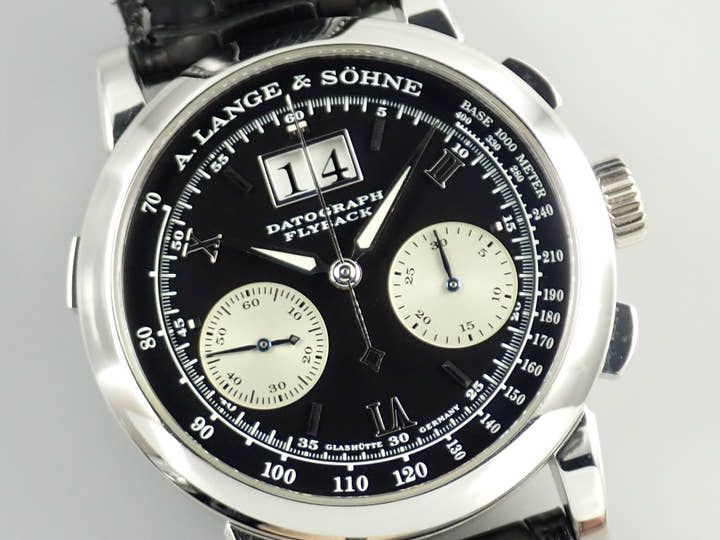 A.ランゲ＆ゾーネ ダトグラフ Ref.403.035 ブラック文字盤 中古 datograph-9