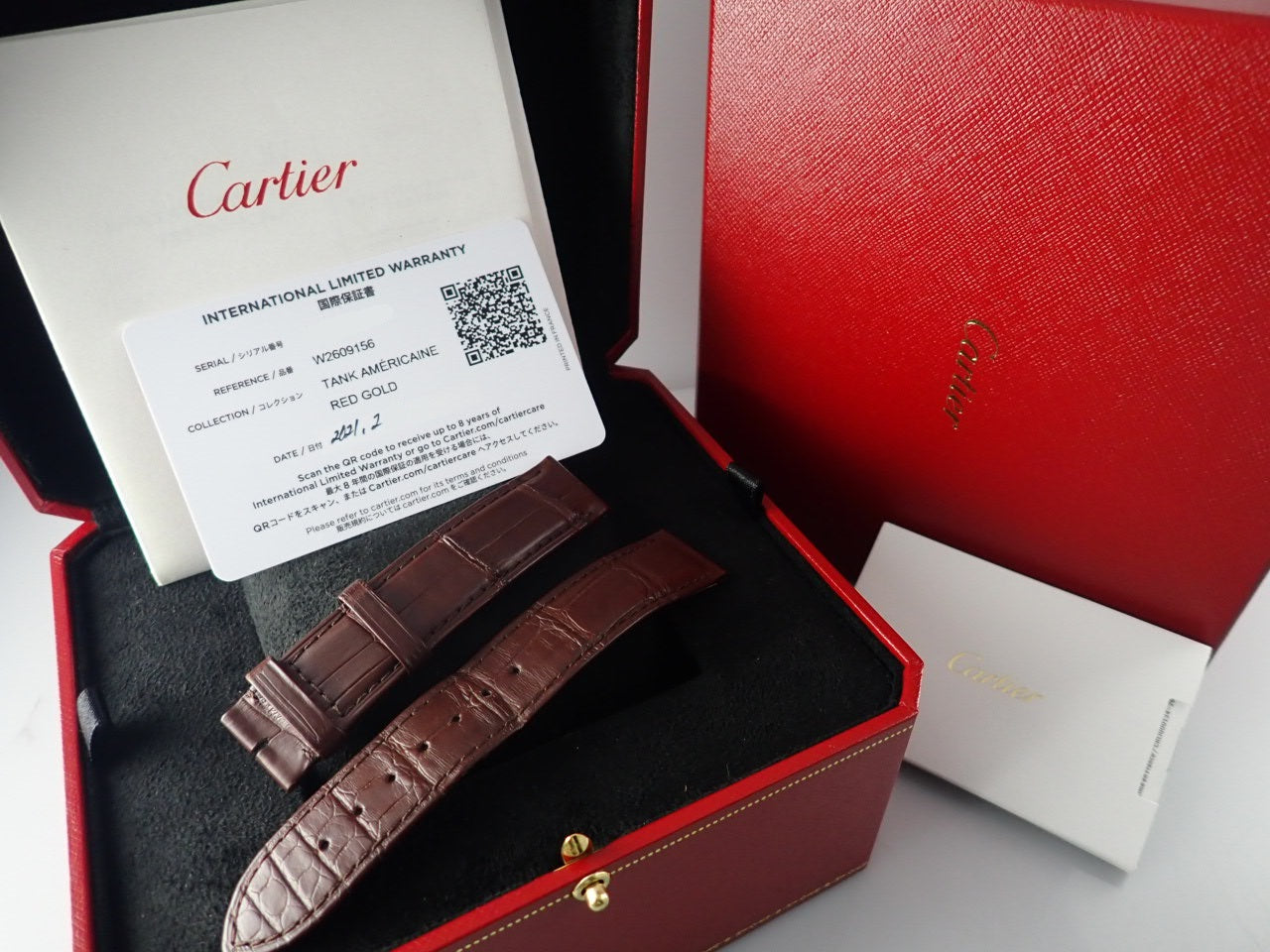 Cartier Tank Americaine LM &lt;Warranty, Box, etc.&gt;