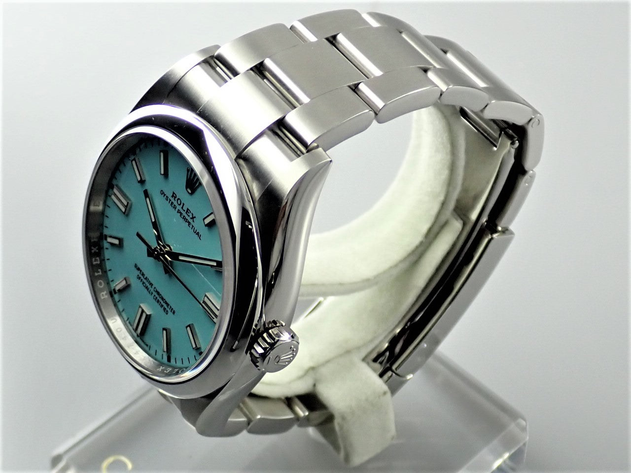 Rolex New Oyster Perpetual 36 Turquoise Dial [Excellent Condition] &lt;Warranty, Box, etc.&gt;