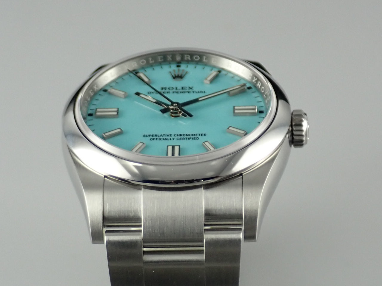 Rolex New Oyster Perpetual 36 Turquoise Dial [Excellent Condition] &lt;Warranty, Box, etc.&gt;