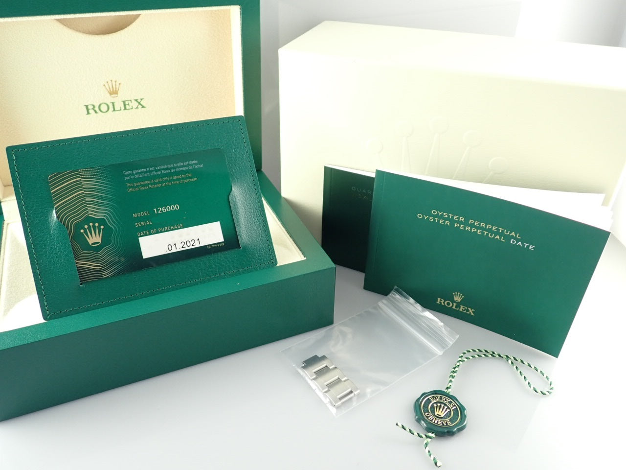 Rolex New Oyster Perpetual 36 Turquoise Dial [Excellent Condition] &lt;Warranty, Box, etc.&gt;