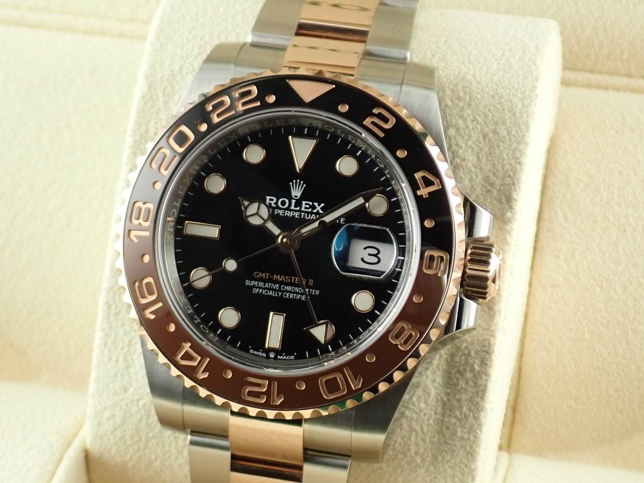 Rolex GMT Master II Brown and Black Bezel &lt;&lt;New Warranty Card, Box, etc.&gt;&gt;