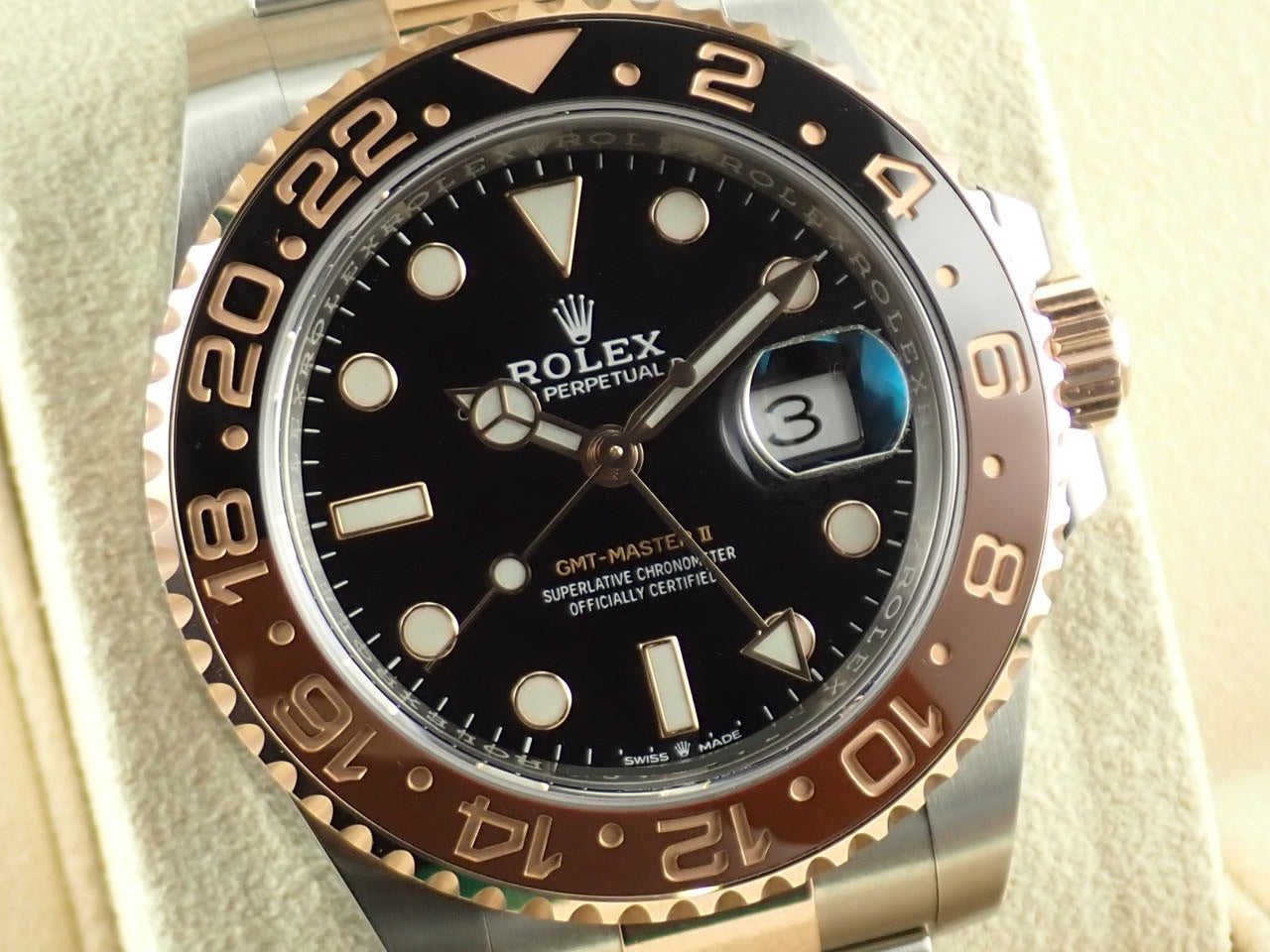 Rolex GMT Master II Brown and Black Bezel &lt;&lt;New Warranty Card, Box, etc.&gt;&gt;