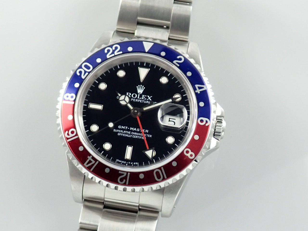 Rolex GMT Master Red and Blue Bezel N Series &lt;Warranty, Box, etc.&gt;