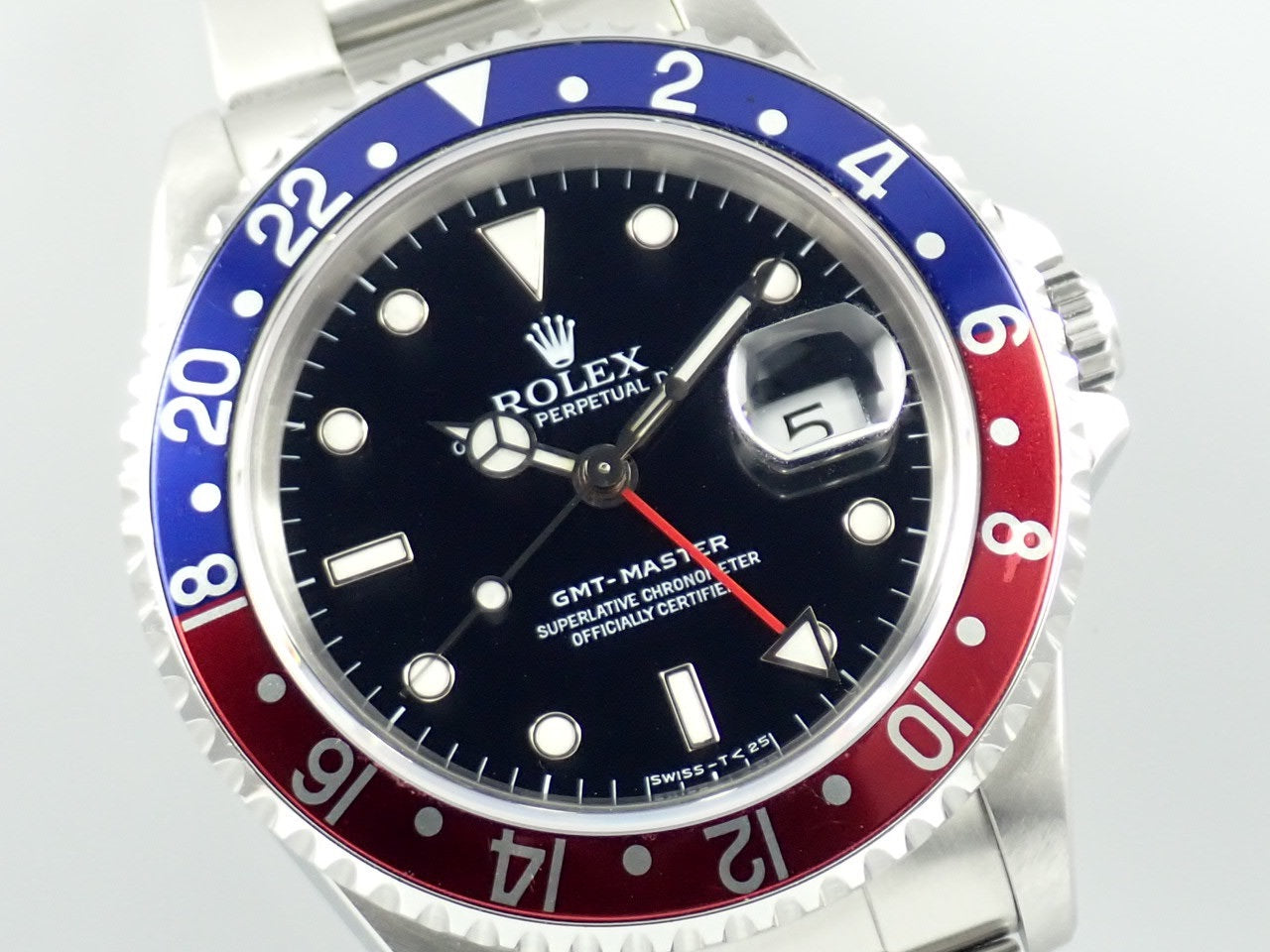 Rolex GMT Master Red and Blue Bezel N Series &lt;Warranty, Box, etc.&gt;