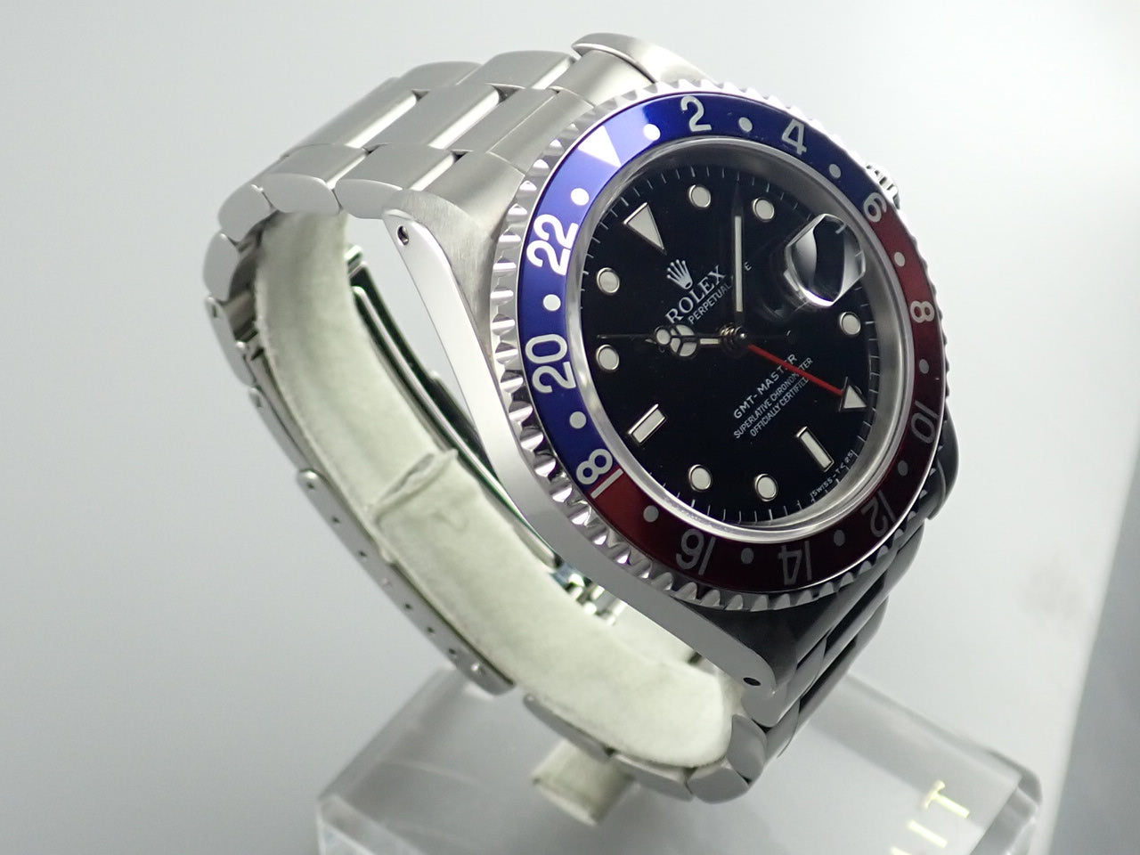 Rolex GMT Master Red and Blue Bezel N Series &lt;Warranty, Box, etc.&gt;