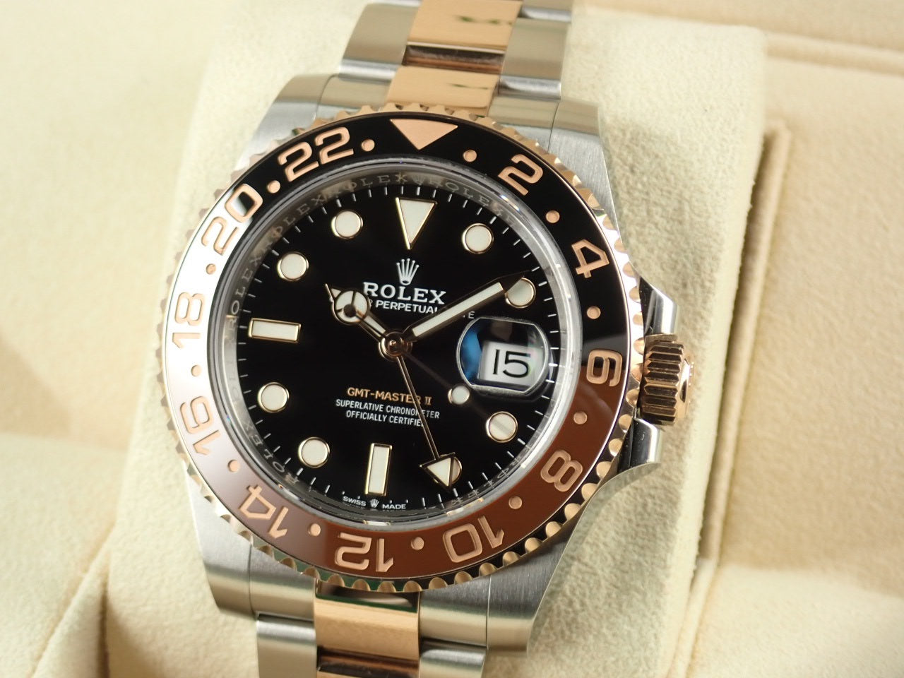 Rolex GMT Master II Brown and Black Bezel &lt;Warranty, Box, etc.&gt;