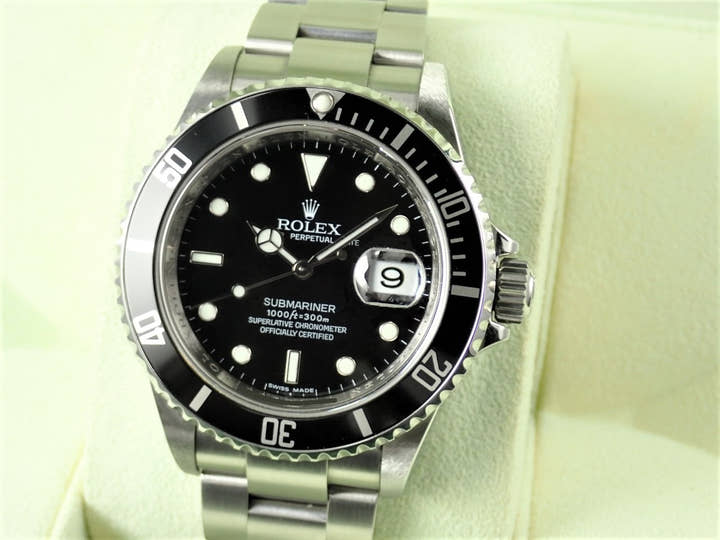 ロレックス サブマリーナー Ref.16610 ブラック文字盤 中古 submariner-474