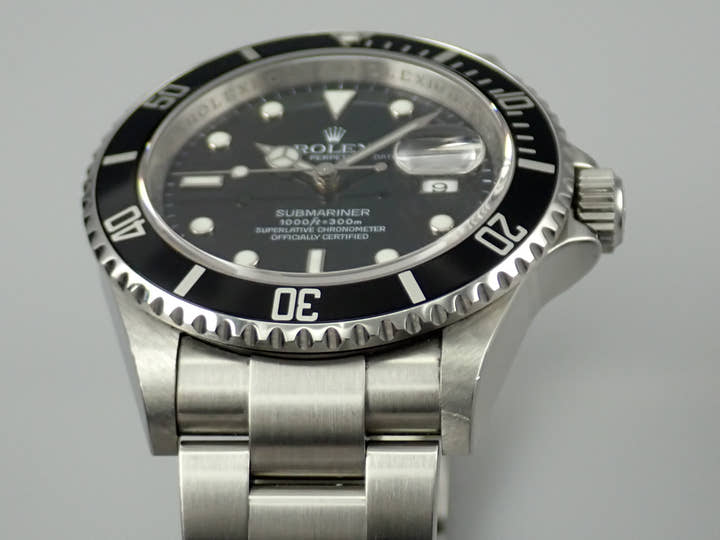 ロレックス サブマリーナー Ref.16610 ブラック文字盤 中古 submariner-474