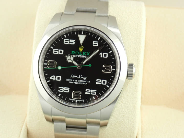 Rolex Air King Ref.116900 Black Dial Unused airking-20