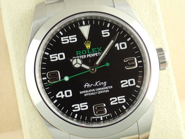 Rolex Air King Ref.116900 Black Dial Unused airking-20