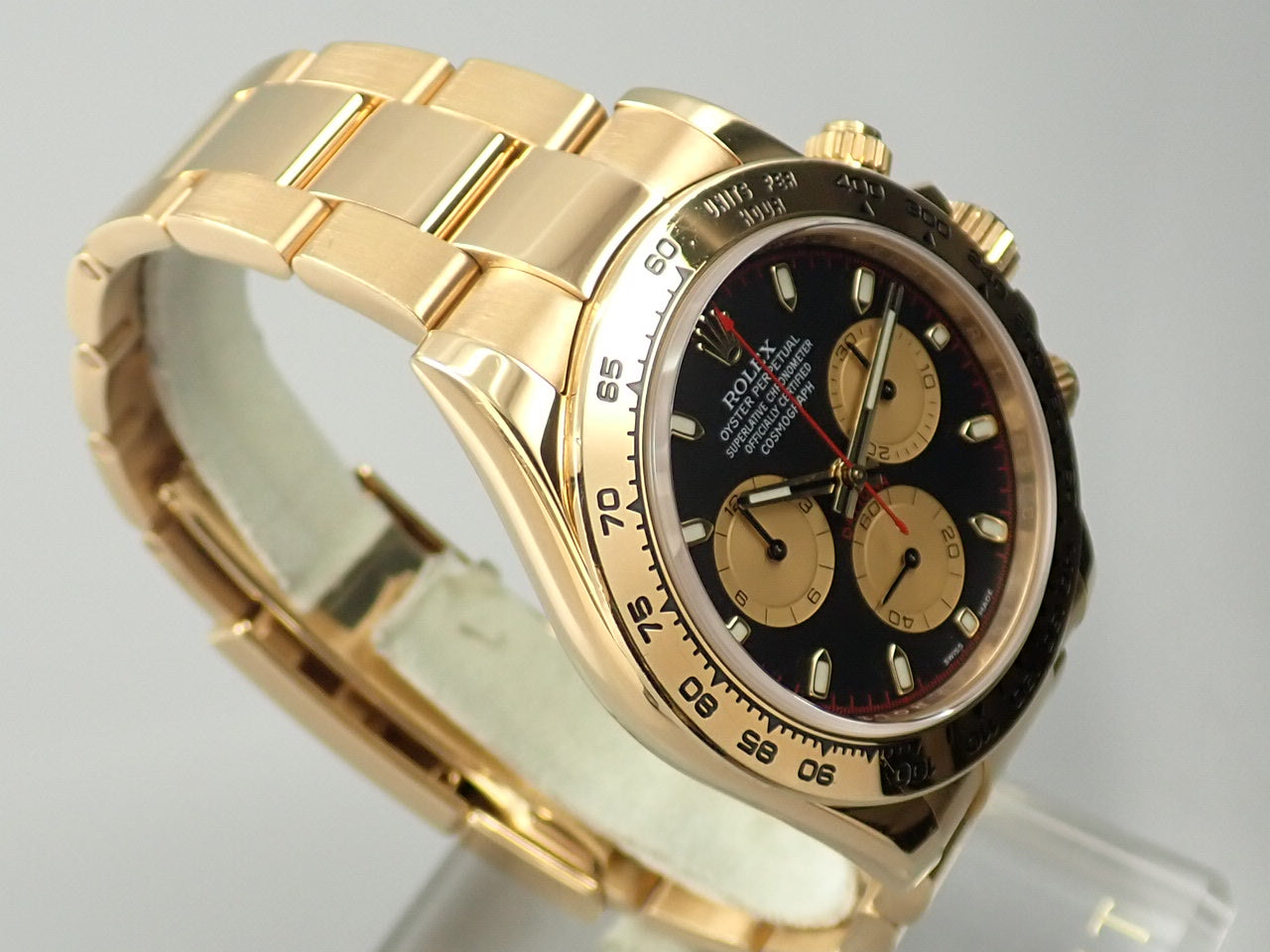 Rolex Daytona Black Dial &lt;International Service Warranty and Box&gt;