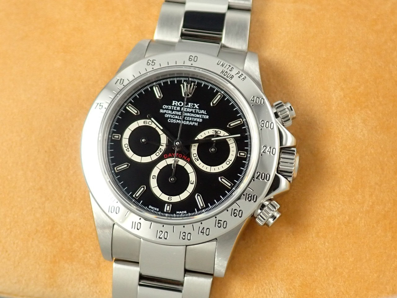 Rolex Daytona El Primero Black Dial A Series [Good Condition] &lt;Box and Other&gt;