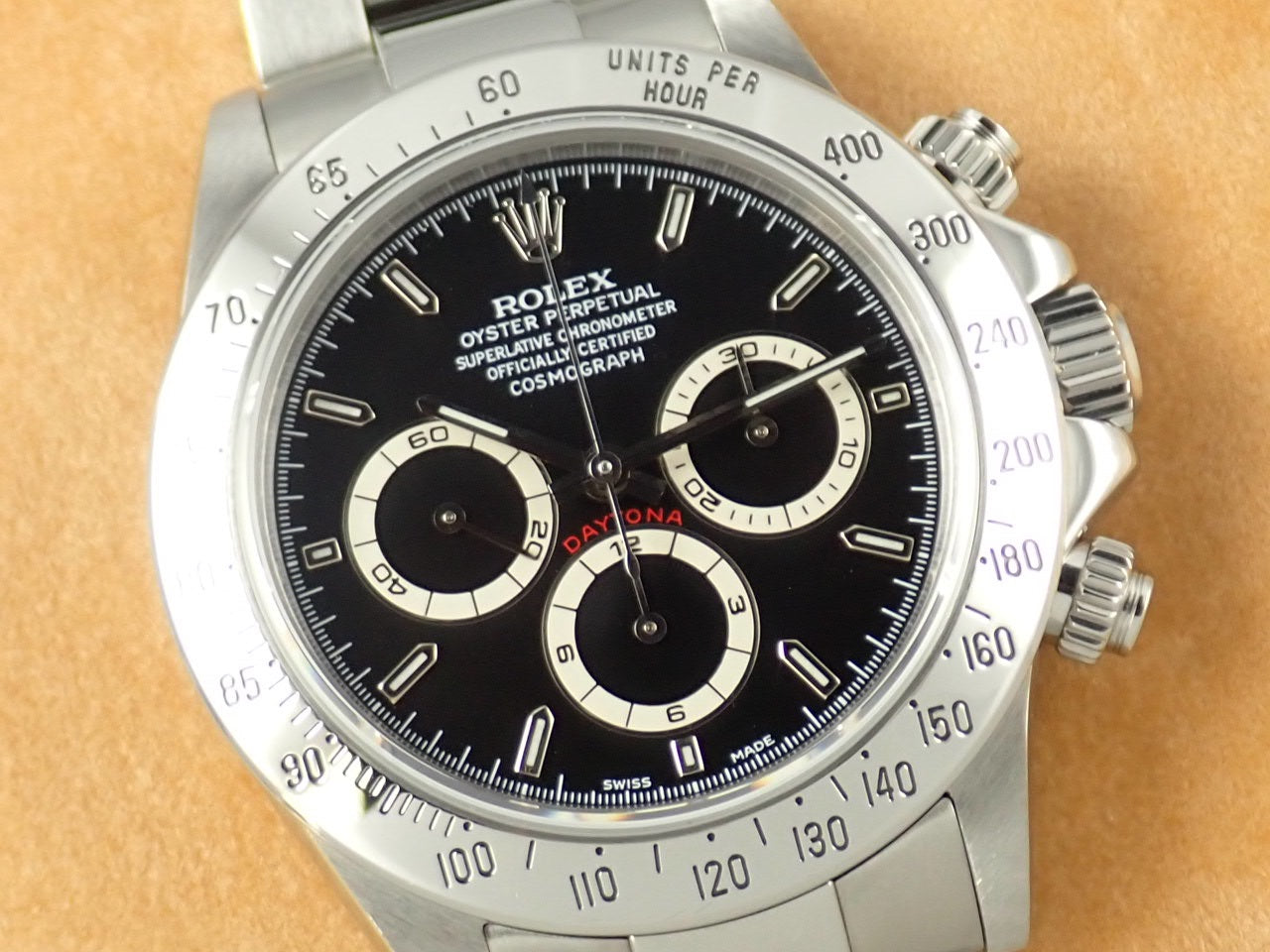 Rolex Daytona El Primero Black Dial A Series [Good Condition] &lt;Box and Other&gt;