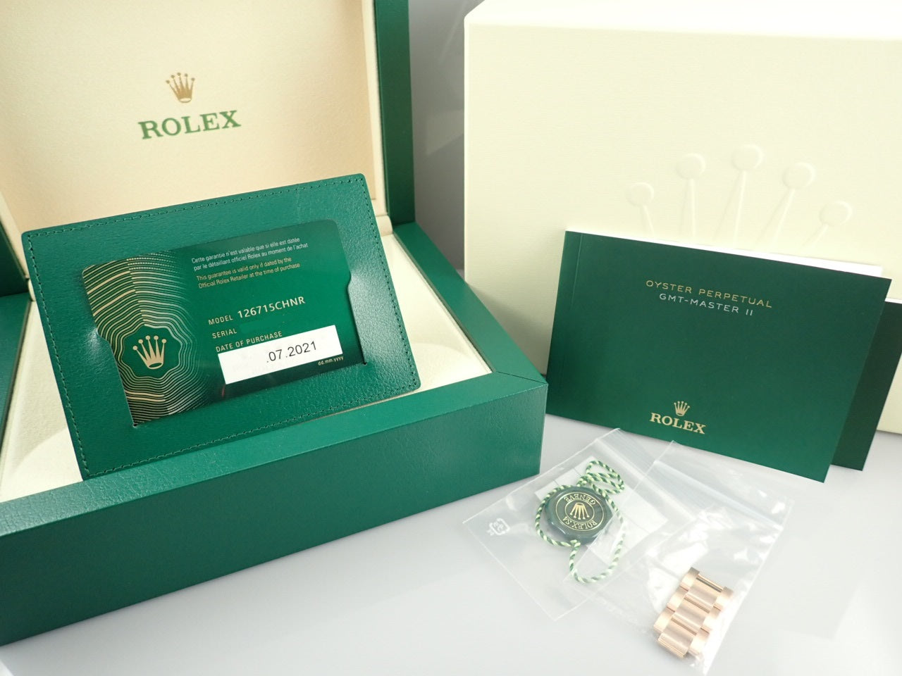 Rolex GMT Master II Brown and Black Bezel [Unused] &lt;New warranty, box, etc.&gt;