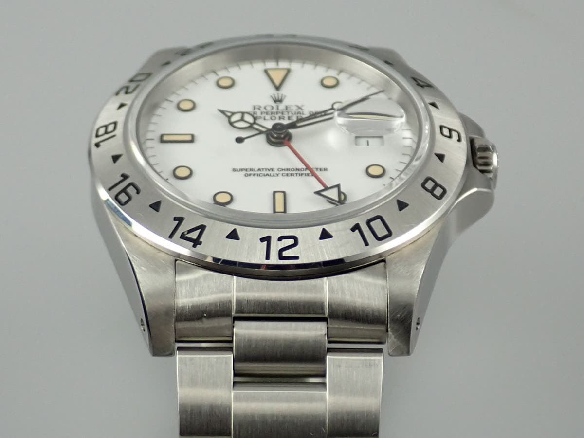 ロレックス エクスプローラーII Ref.16570 ホワイト文字盤 中古 explorer2-145