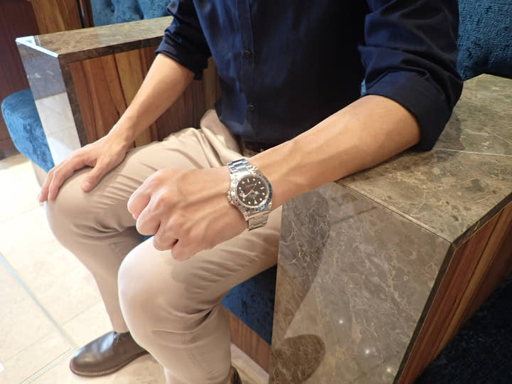 ロレックス エクスプローラーII Ref.16570 ブラック文字盤 中古 explorer2-64