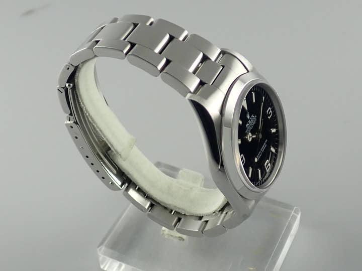 ロレックス エクスプローラーI Ref.14270 ブラック文字盤 中古 explorer-348