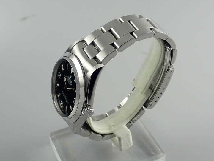 ロレックス エクスプローラーI Ref.14270 ブラック文字盤 中古 explorer-348