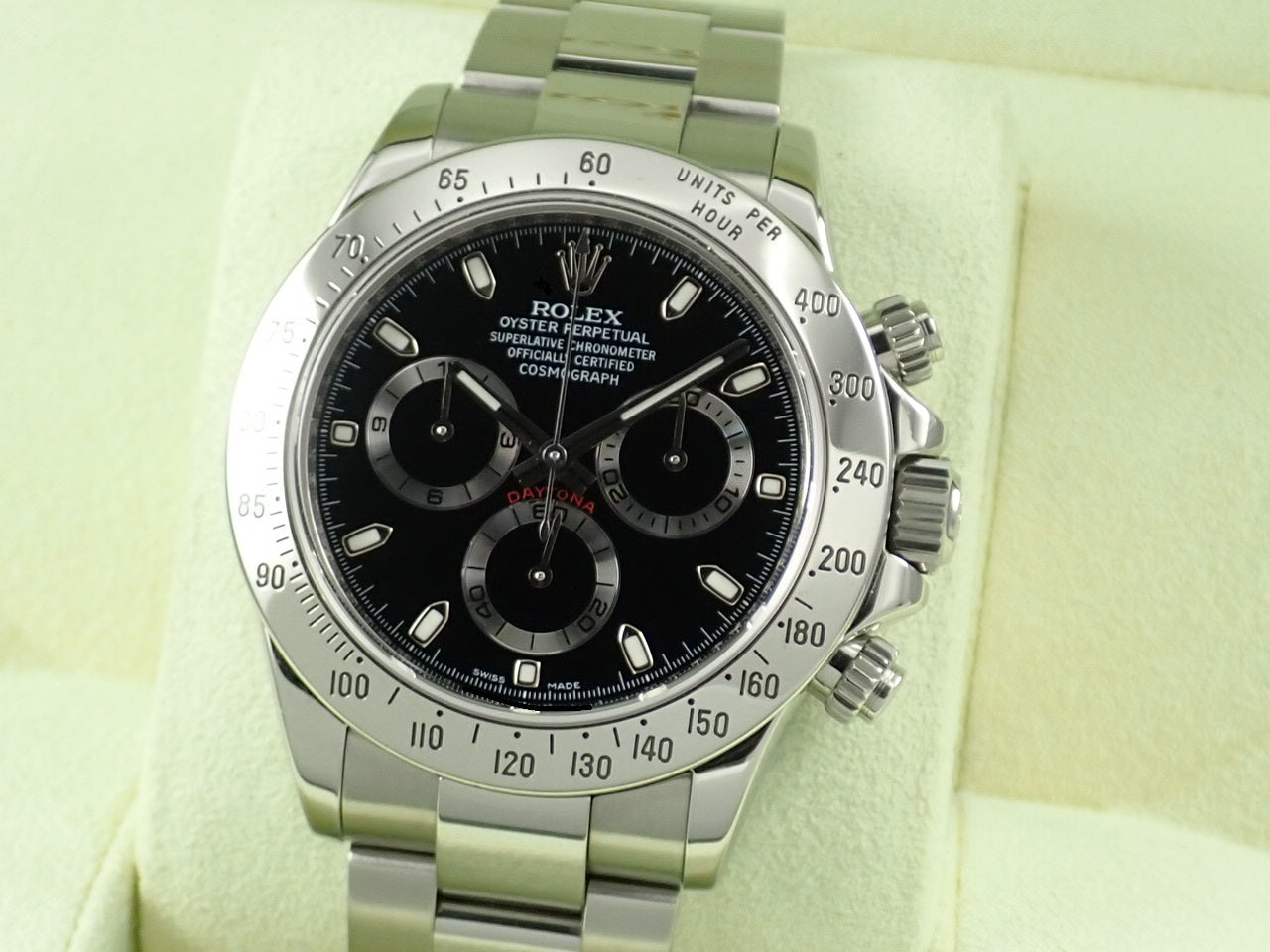 Rolex Daytona Black Dial V Series &lt;Warranty, Box, etc.&gt;