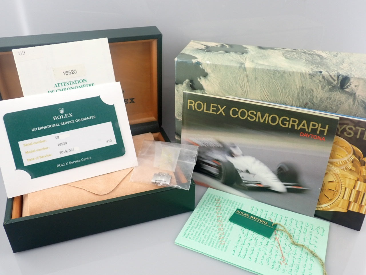 Rolex Daytona White Dial U-Serial Number &lt;Warranty, Box, etc.&gt;