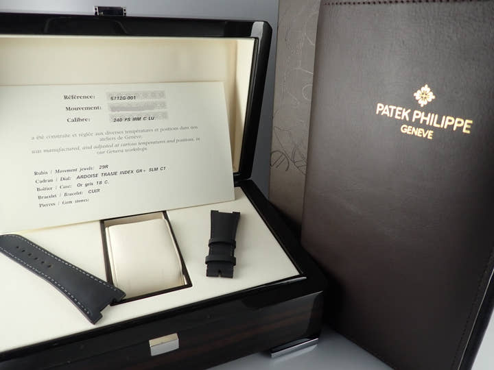 パテックフィリップ ノーチラス Ref.5712G-001 スレートグレー文字盤 中古 nautilus-87