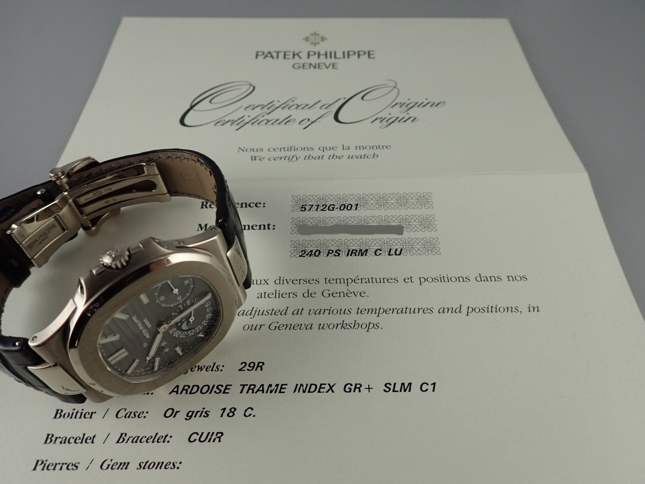 Patek Philippe Nautilus Petitcon &lt;Warranty, Box, etc.&gt;