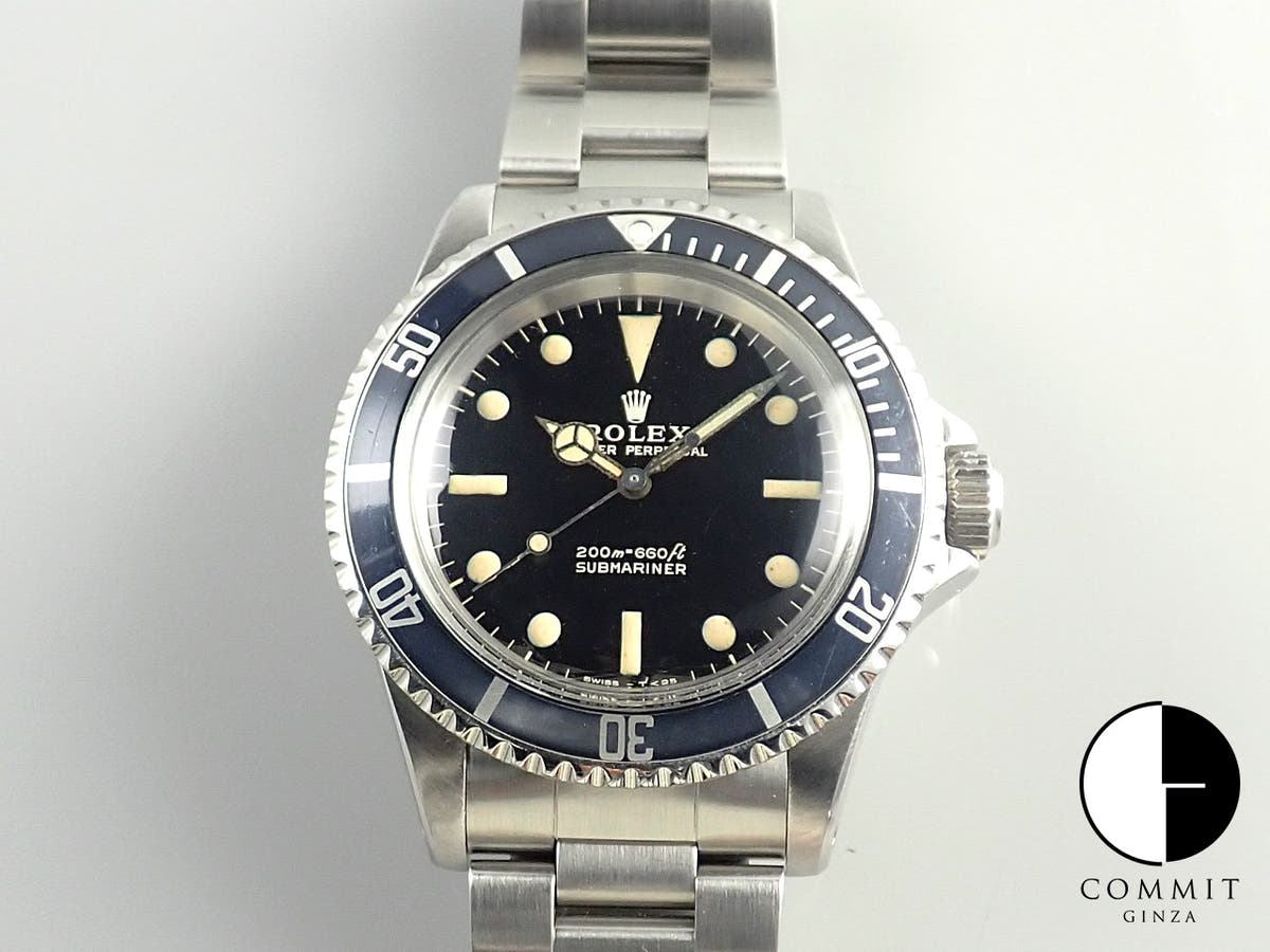 ロレックス サブマリーナー Ref.5513 ブラック文字盤 中古 T2HL5K6L