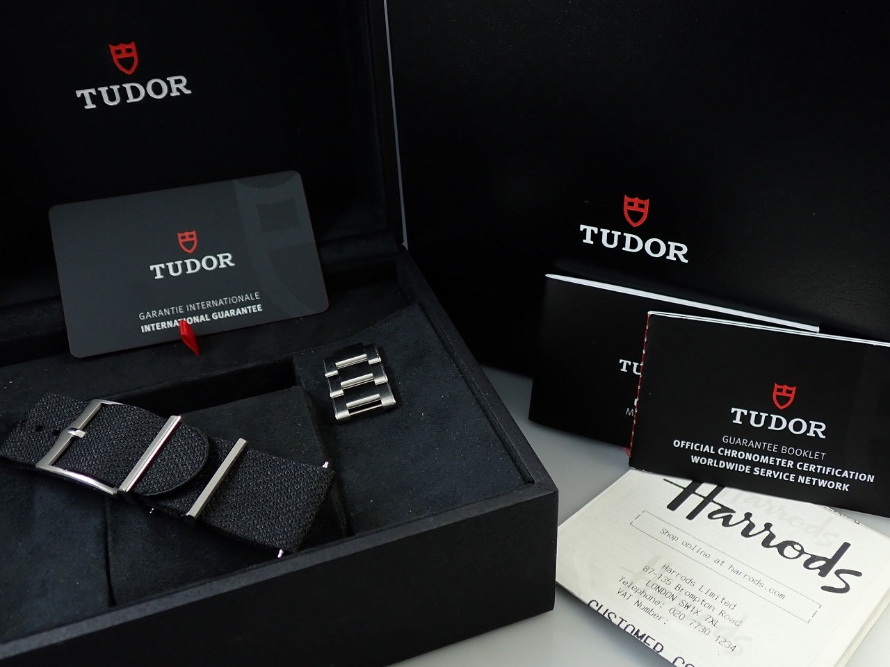 Tudor Black Bay Harrods &lt;Warranty, Box, etc.&gt;