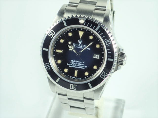 ロレックス シードゥエラー Ref.16600 ブラック文字盤 中古 post-39916