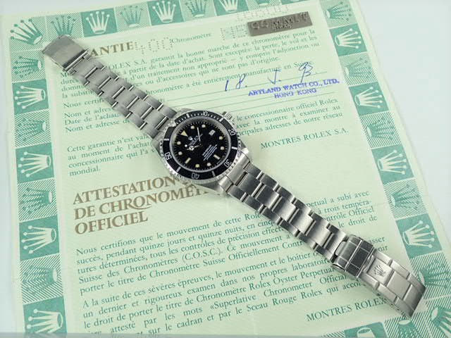 ロレックス シードゥエラー Ref.16600 ブラック文字盤 中古 post-39916