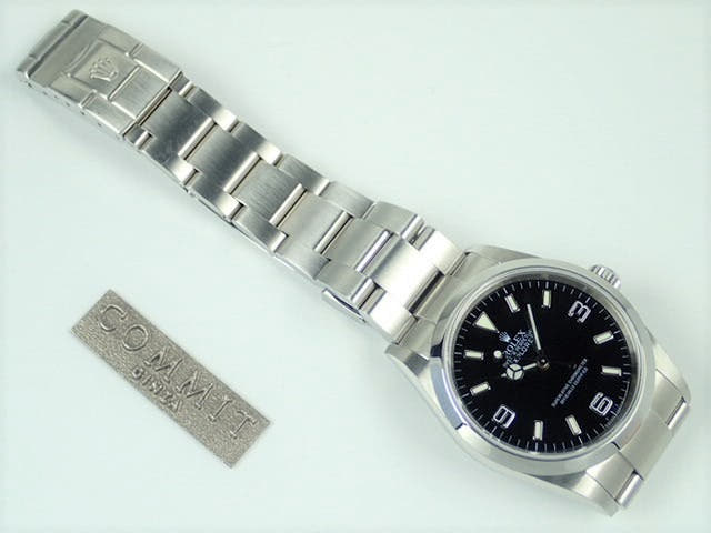 ロレックス エクスプローラーI Ref.114270 ブラック文字盤 中古 post-39918