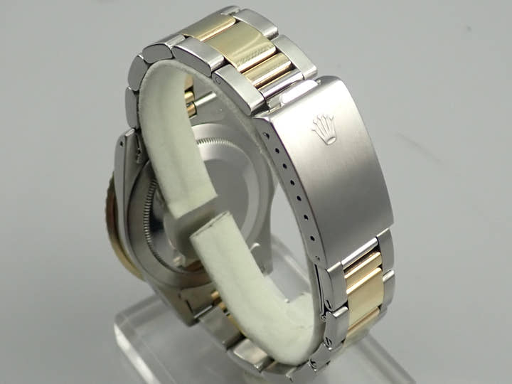 ロレックス GMTマスター Ref.16753 ステンレススチール/イエローゴールド ブラック文字盤 オイスターブレスレット