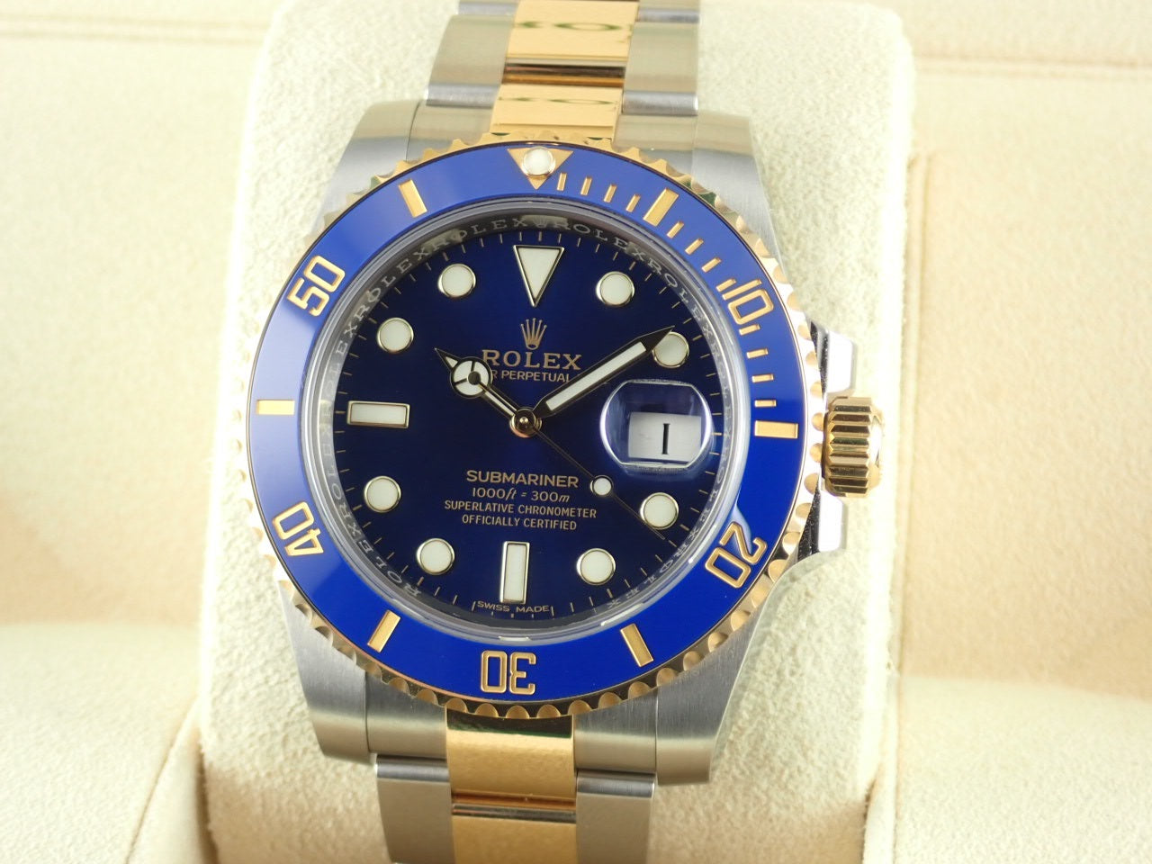 Rolex Submariner combination model blue sub random &lt;warranty, box, etc.&gt;