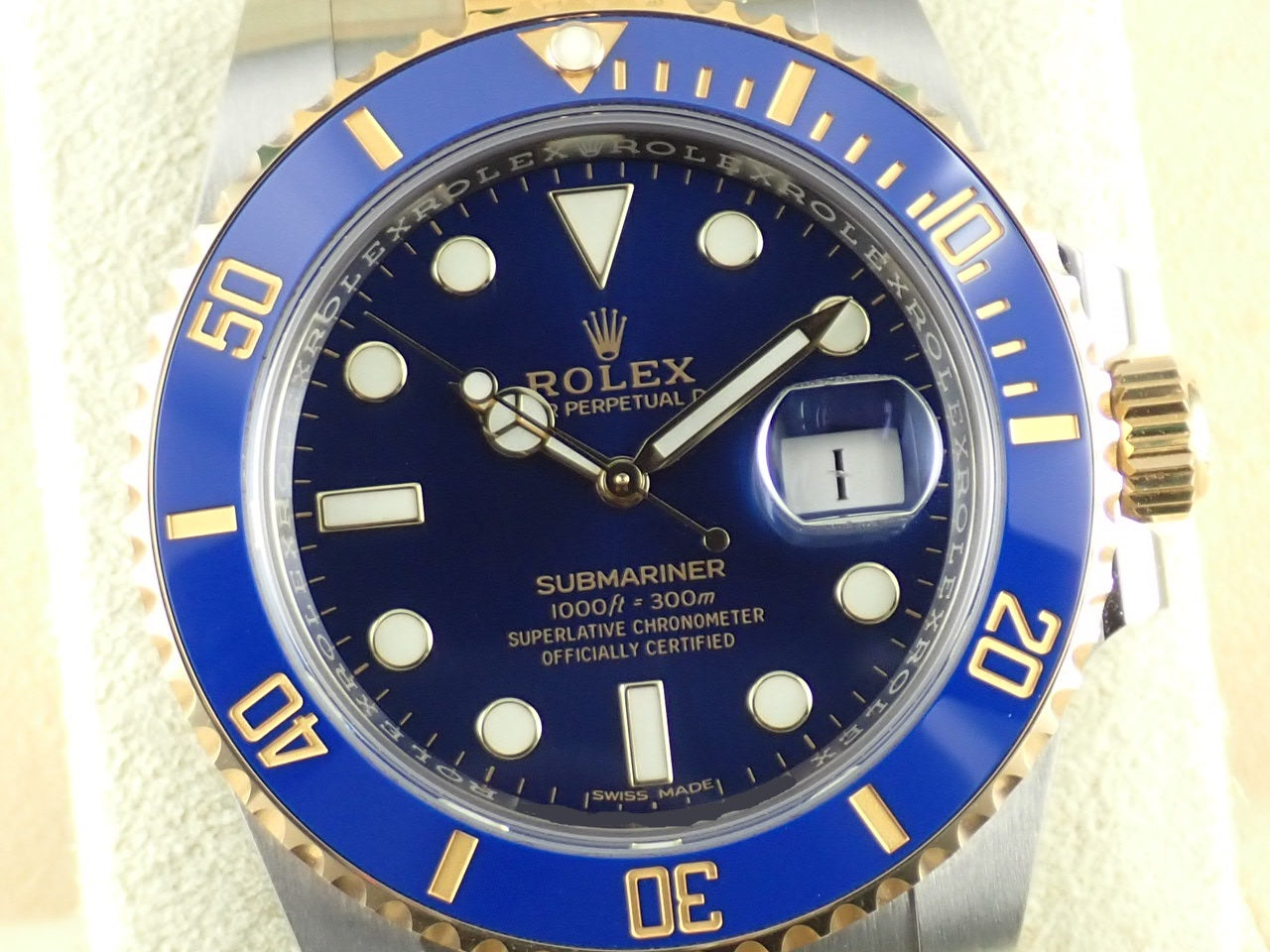 Rolex Submariner combination model blue sub random &lt;warranty, box, etc.&gt;