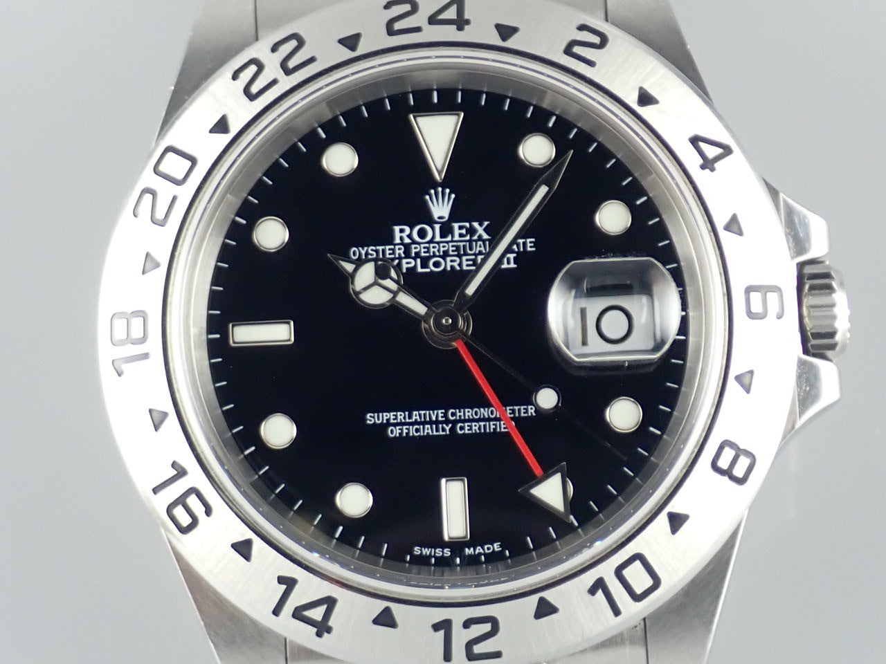 Rolex Explorer II Black Dial F Series &lt;Warranty, Box, etc.&gt;