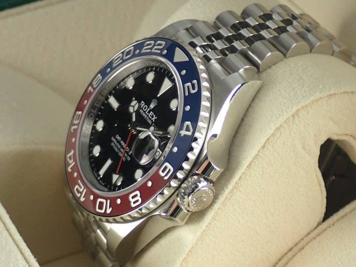 ロレックス GMTマスターII Ref.126710BLRO ブラック文字盤 未使用 gmt-master2-85 ジュビリーブレスレット