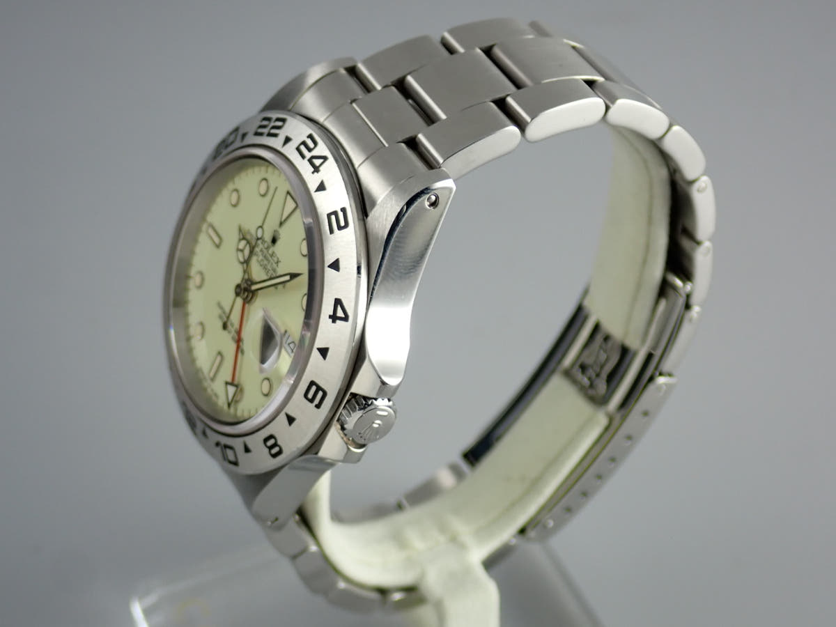ロレックス エクスプローラーII Ref.16550 ホワイト文字盤 中古 explorer2-76