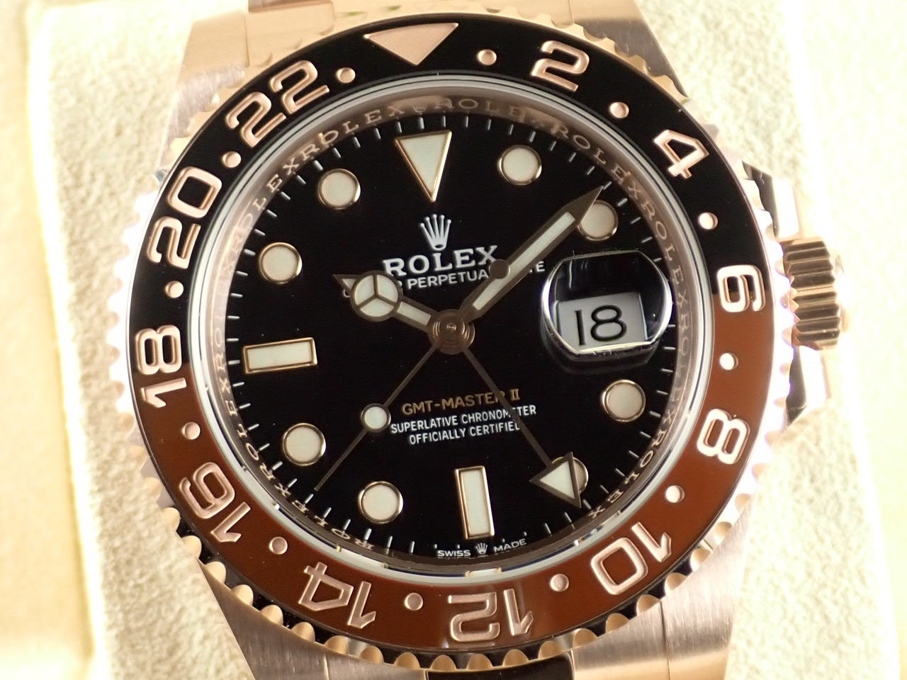 Rolex GMT Master II Brown and Black Bezel [Unused] &lt;New warranty, box, etc.&gt;