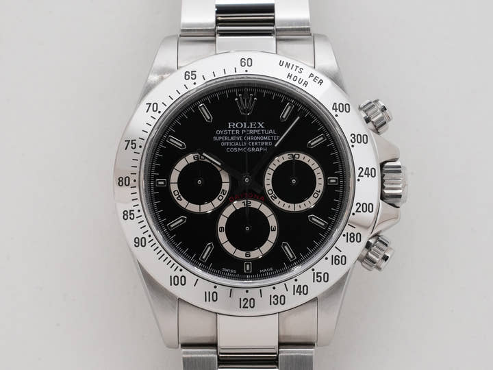 ロレックス デイトナ エルプリメロ Ref.16520 ステンレススチール ブラック文字盤